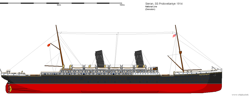 Protsvetaniye As built 1914