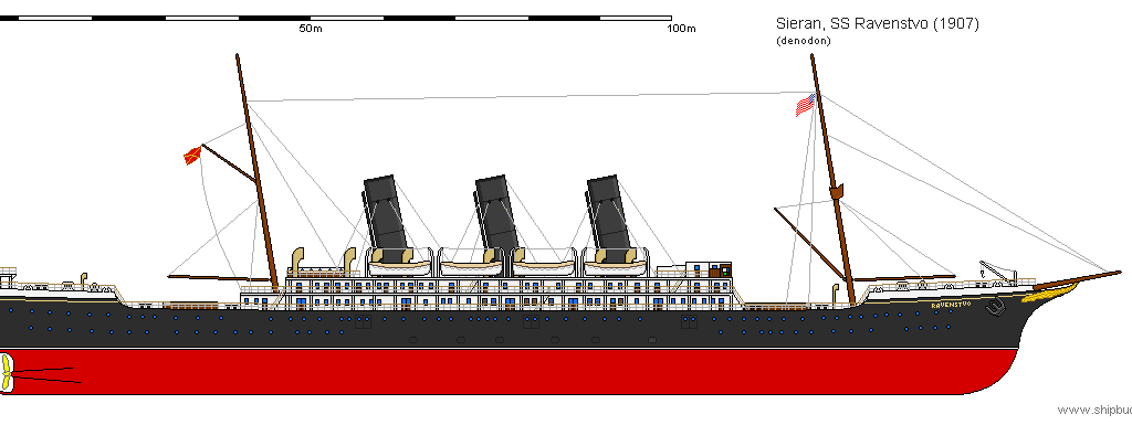 SS Ravenstvo As Built 1907